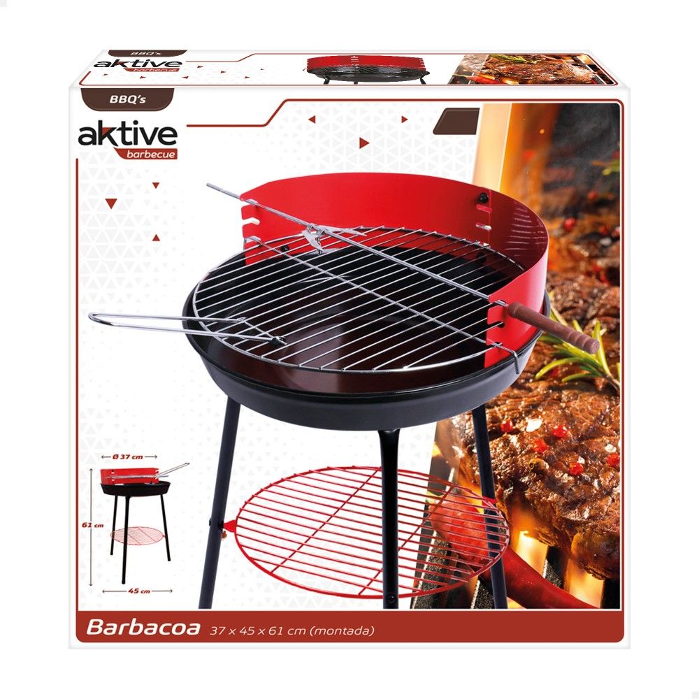 Grill węglowy Ø37 cm Active Sport Camping