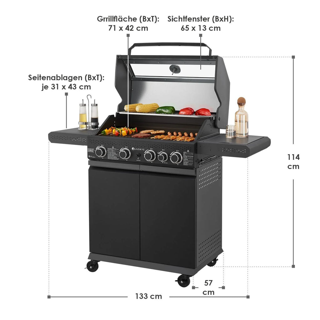2026 Barbacoa de gas Savannah