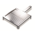 Stainless steel grill, designed for grilling fish and vegetables