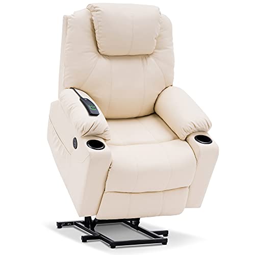 Mcombo electric armchair with massage function and USB charging