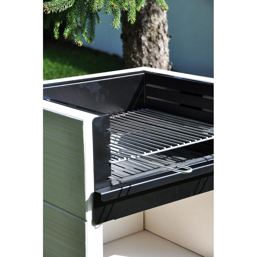 Venit Flex Carbon Concrete Grill and Firewood
