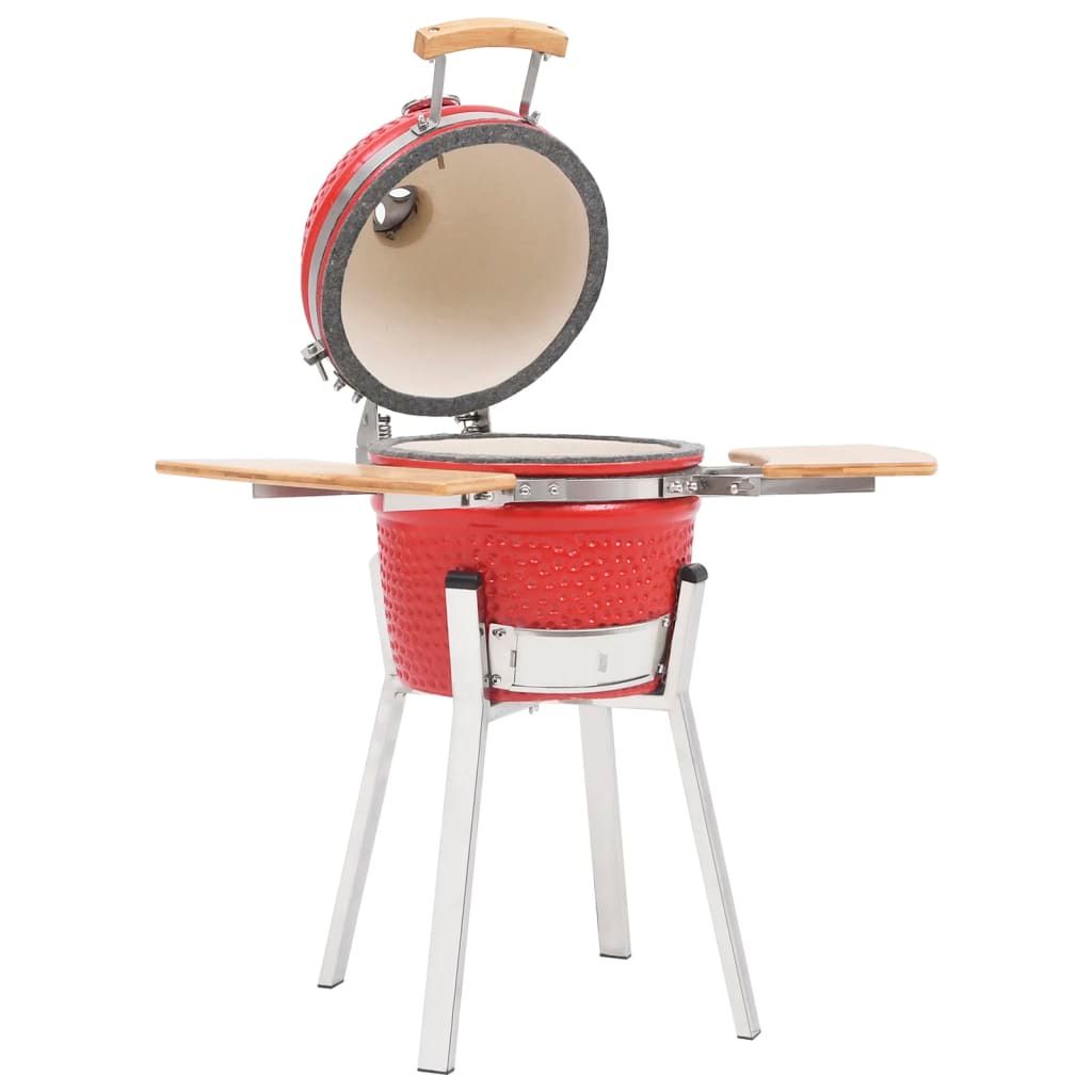 Grill ceramiczny Kamado Vidaxl, średnica 76 cm