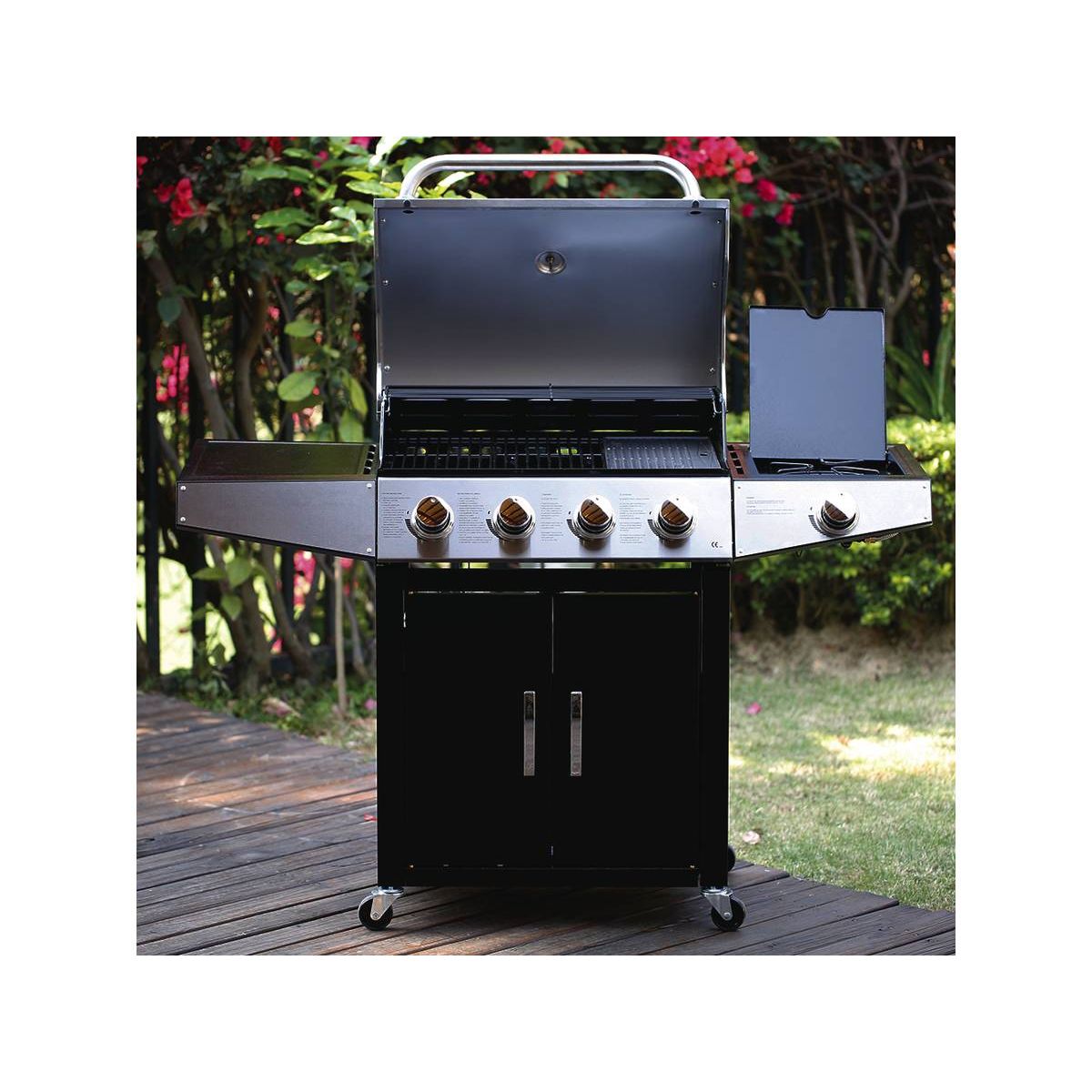 Barbacoa A Gaz"party 5" - 5 Quemadores (1 Lateral) - 15.2 Kw