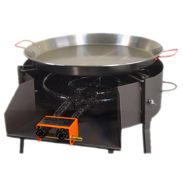 Barbacoa Redonda Con Soporte Paella Ø60x75cm. 71582