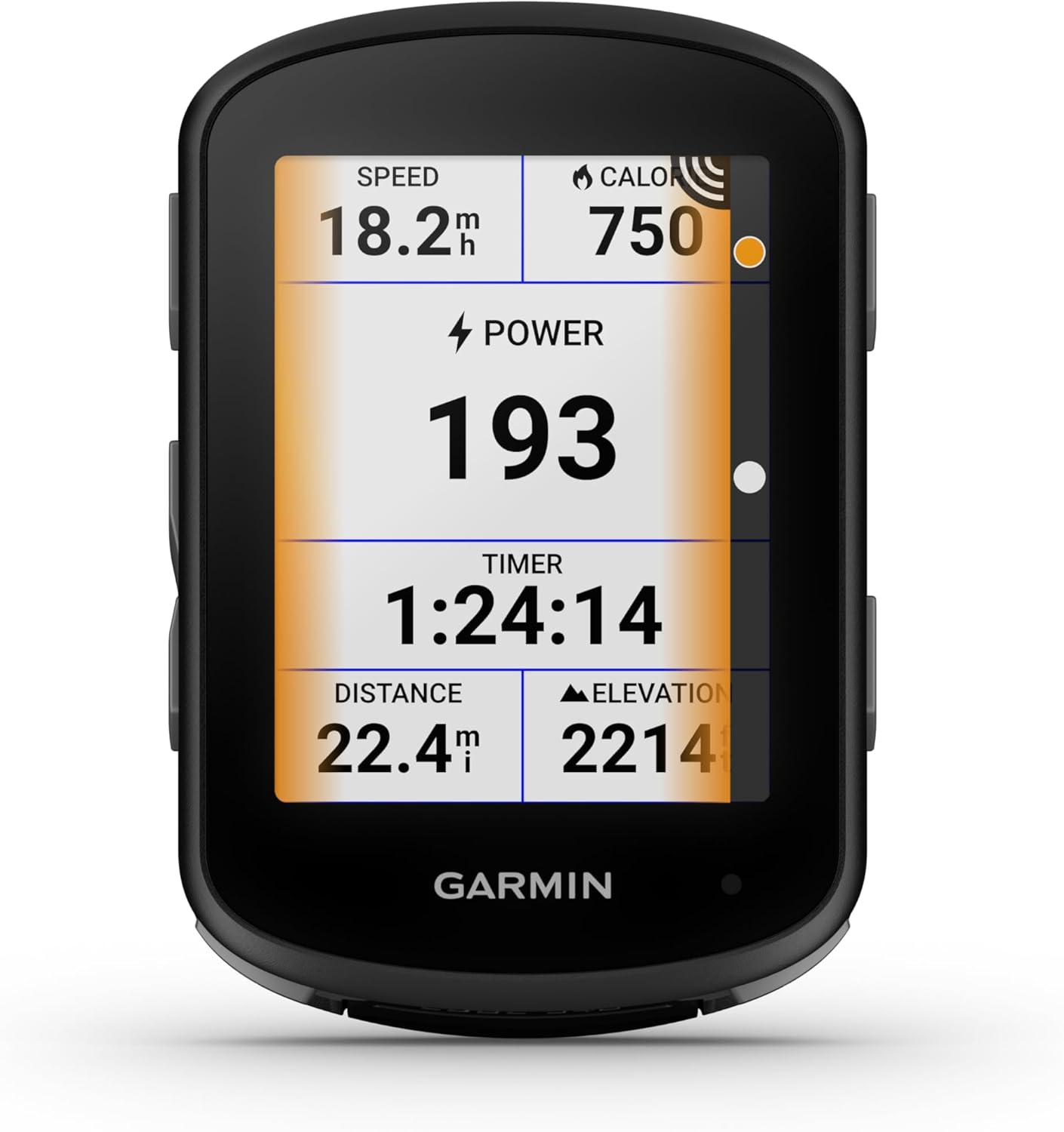 Garmin Edge 540, kompaktowy komputer rowerowy GPS ze sterowaniem przyciskami, ukierunkowanym, adaptacyjnym coachingiem, zaawansowaną nawigacją i wieloma innymi funkcjami