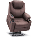 Mcombo electric armchair with massage function and USB charging