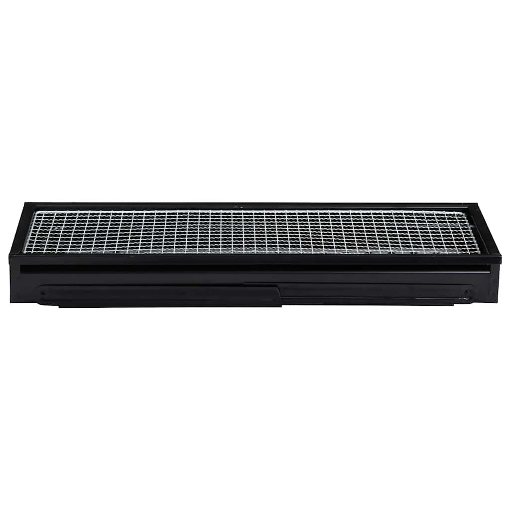 Portable Steel Camping Grill 60x22.5x33 cm vidaXL