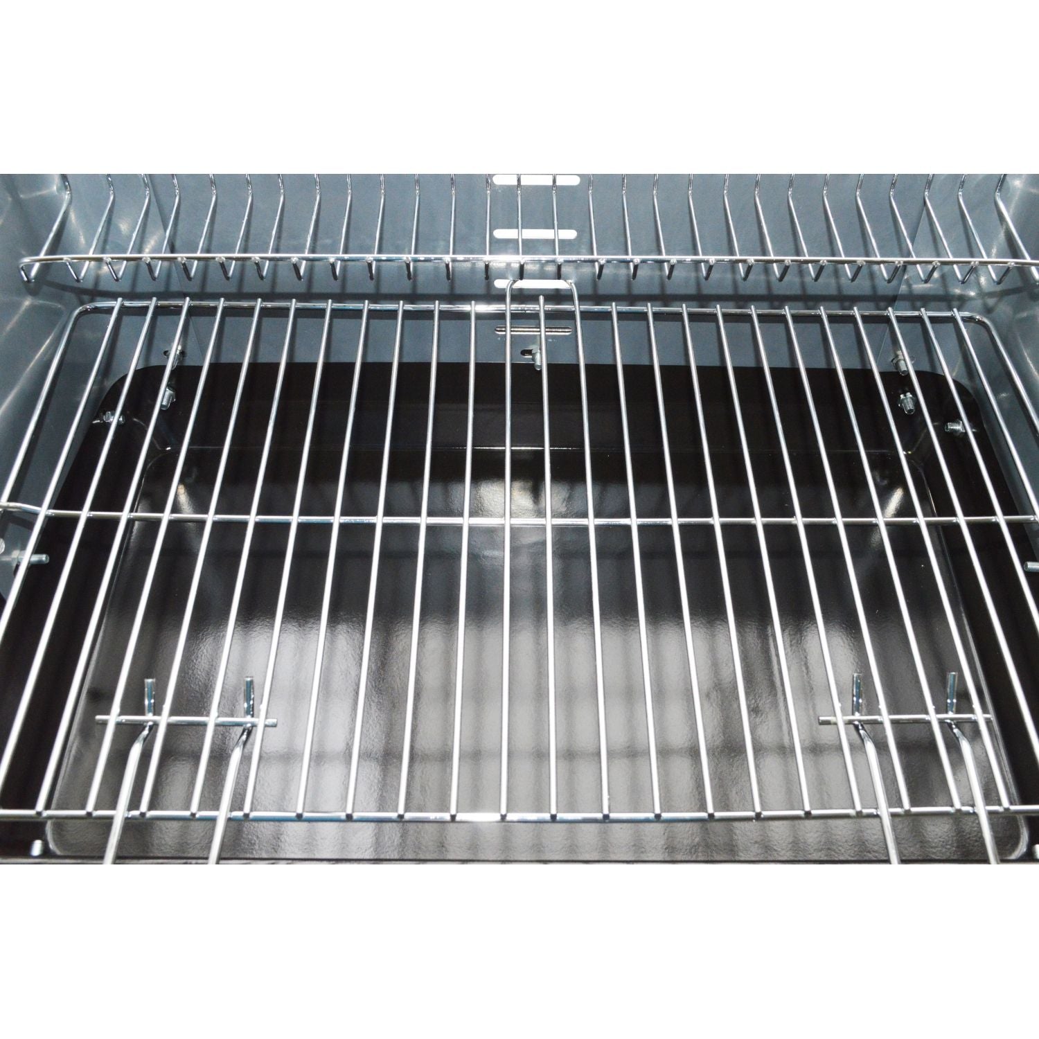 Charcoal and Stainless Steel Grill Buffalo Design