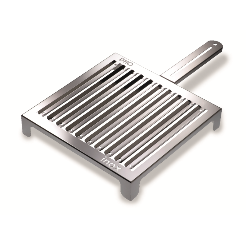 Stainless steel grill, perfect for meat, abrasame
