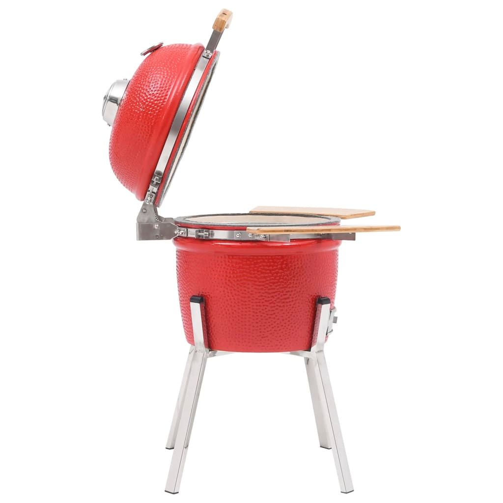 Vidaxl Ceramiczny grill wędzarniczy Kamado 81 cm