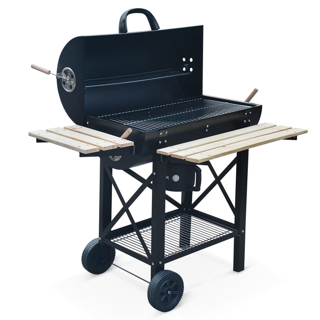 Serge Black charcoal grill with ash pan -