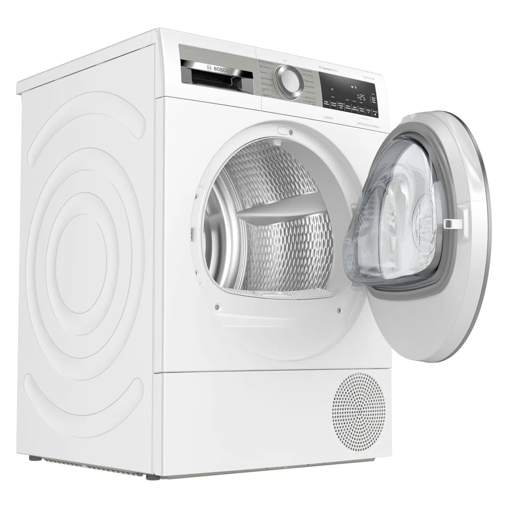 2026 Secadora de bomba de calor Bosch Serie 6 WQG235DH0 8 kg blanco A+++