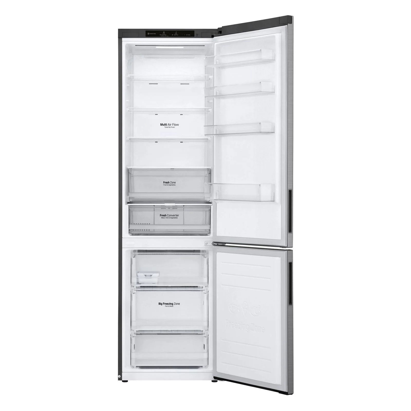 2025 LG GBP62PZNAC Fridge freezer with linear inverter compressor
