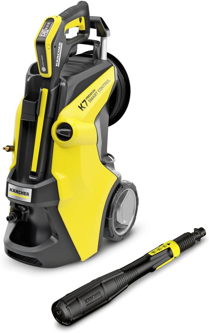 Kärcher K 7 Premium Smart Control Flex Home myjka ciśnieniowa, ciśnienie: 180 bar, przepływ: 600 l/h, wydajność powierzchniowa: 60 m²/h, filtr wody, waga: 18 kg, wąż elastyczny, lanca wielostrumieniowa